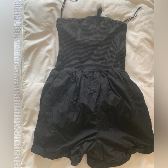Nation Black Mini Dress/Romper - Picture 4 of 4